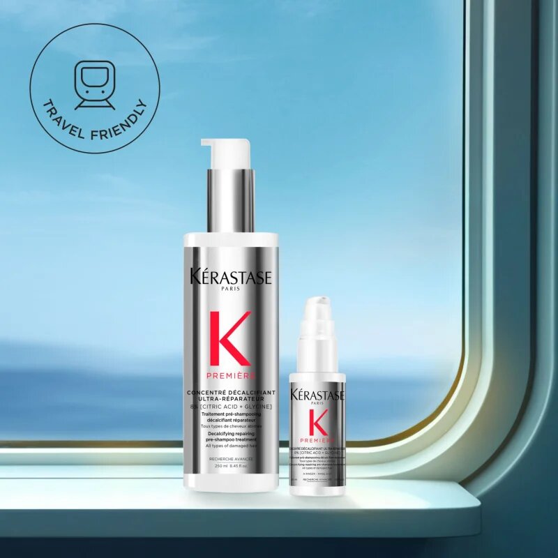Kérastase Première Concentré Décalcifiant Ultra-Réparateur nega pred šamponiranjem za poškodovane lase 45 ml