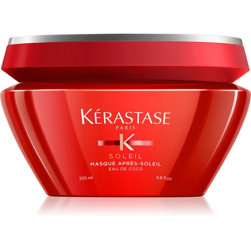 Kérastase Soleil Masque Après-Soleil negovalna maska za lase izpostavljene soncu morski in klorirani vodi z UV filtrom 200 ml
