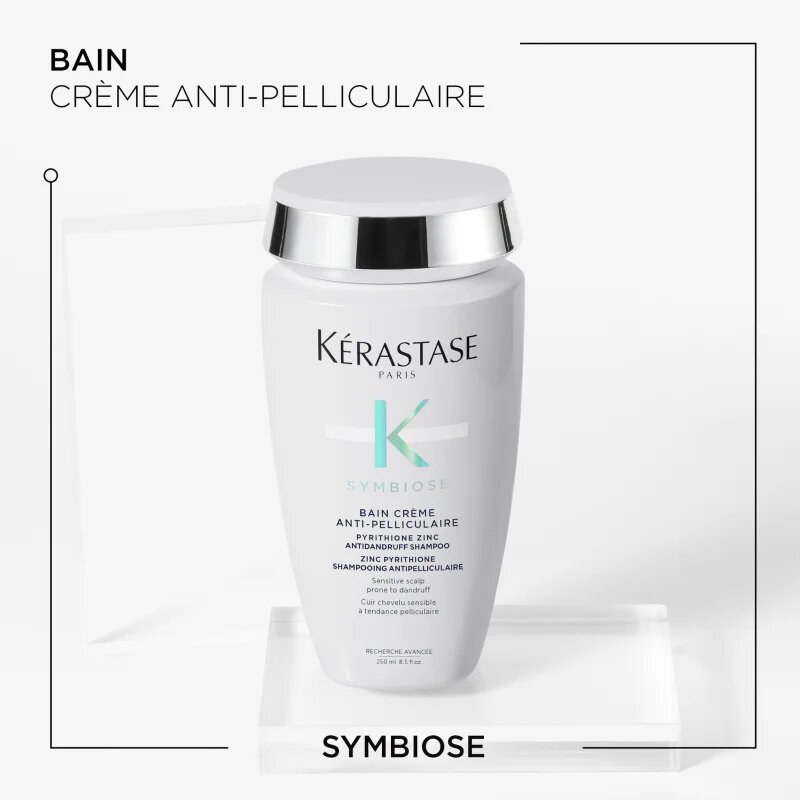 Kérastase Symbiose Bain Crème Anti-Pelliculaire šampon proti prhljaju za občutljivo lasišče 250 ml