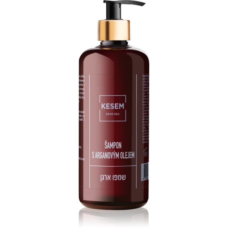 KESEM Argan Shampoo with Dead Sea Minerals arganov šampon z minerali Mrtvega morja 500 ml