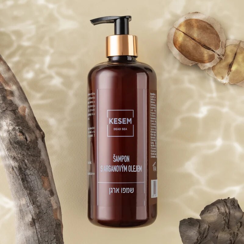 KESEM Argan Shampoo with Dead Sea Minerals arganov šampon z minerali Mrtvega morja 500 ml