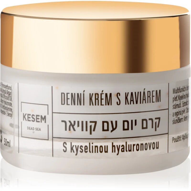 KESEM Day Cream with Caviar and Hyaluronic Acid dnevna krema s hialuronsko kislino 50 ml