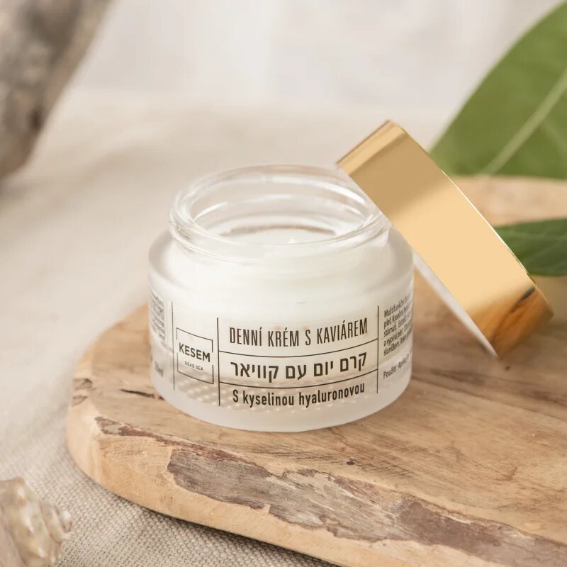 KESEM Day Cream with Caviar and Hyaluronic Acid dnevna krema s hialuronsko kislino 50 ml