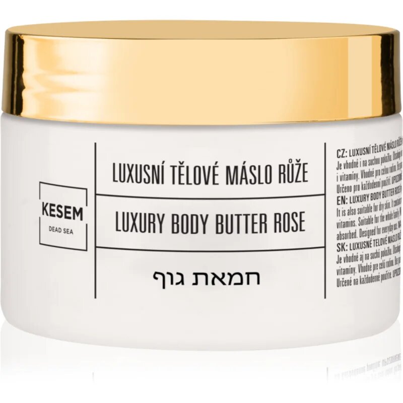 KESEM Luxury Body Butter Rose maslo za telo 350 ml
