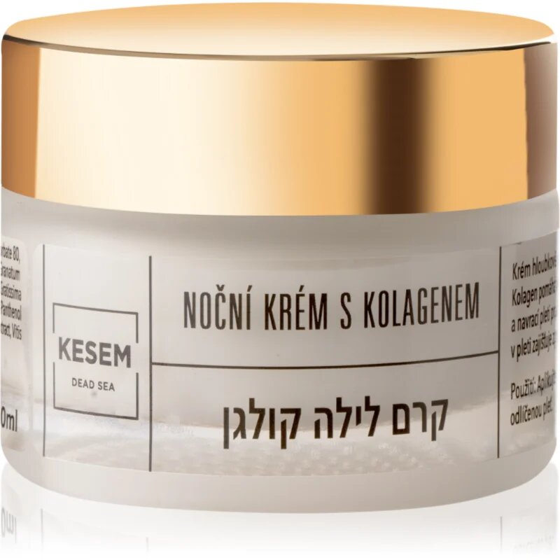 KESEM Night Cream with Collagen nočna krema za obraz s kolagenom 50 ml