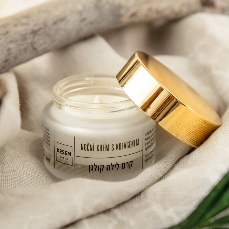 KESEM Night Cream with Collagen nočna krema za obraz s kolagenom 50 ml