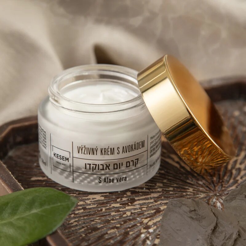 KESEM Nourishing Cream with Avocado and Aloe Vera hranilna krema za obraz z avokadom in aloe vero 50 ml