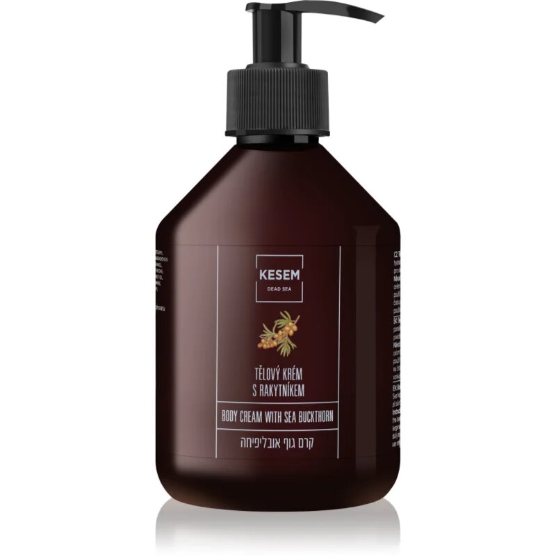 KESEM Sea Buckthorn krema za telo z rakitovcem 250 ml