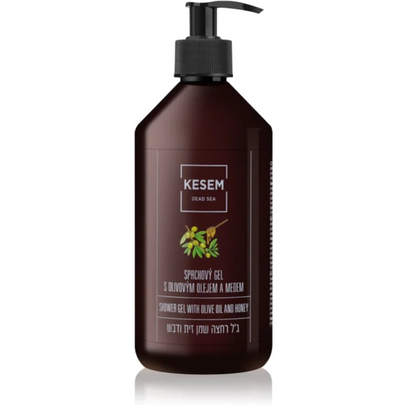 KESEM Sea Salt Oil and Honey gel za prhanje z oljčnim oljem 500 ml