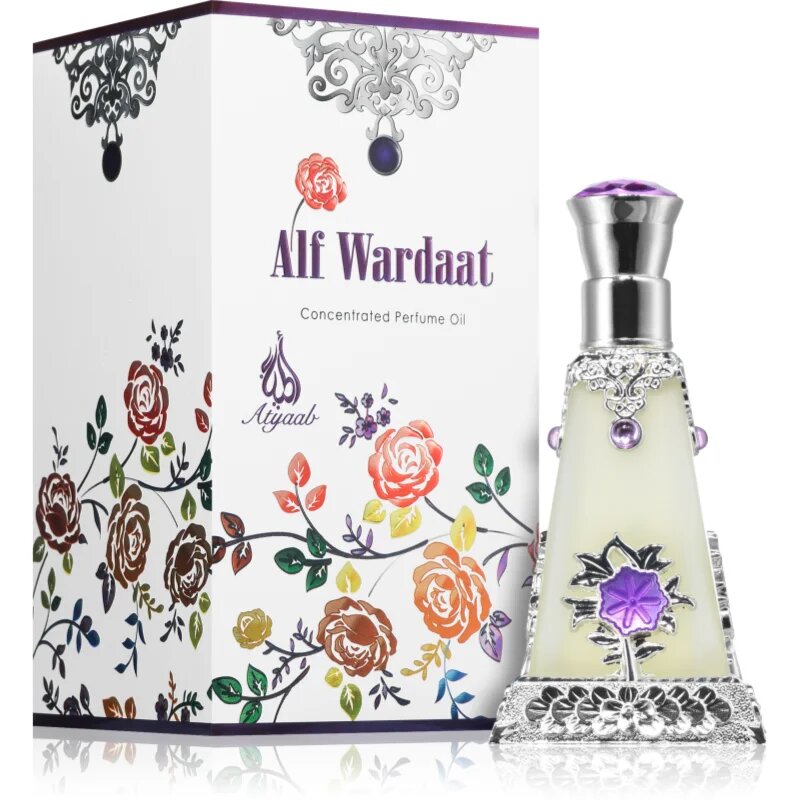 Khadlaj Alf Wardaat parfumirano olje za ženske 30 ml