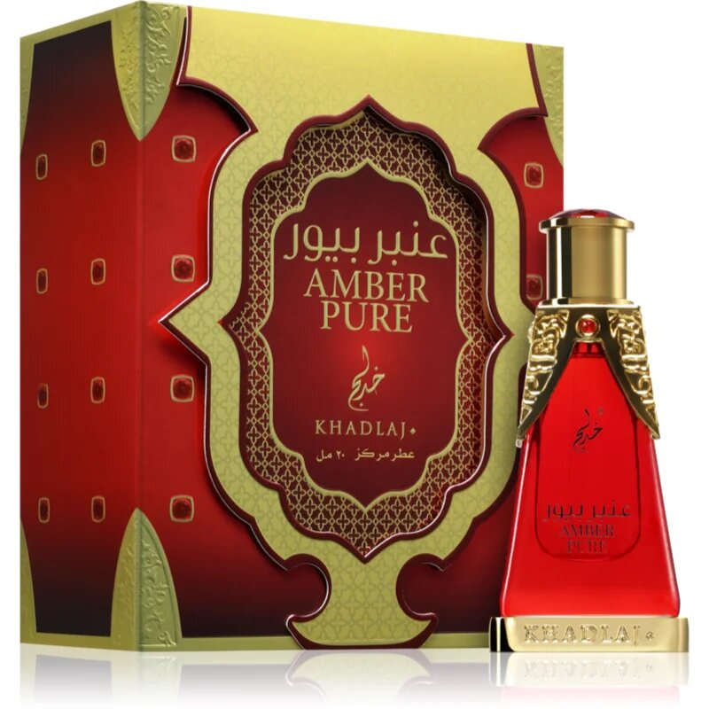Khadlaj Amber Pure parfumirano olje uniseks 20 ml
