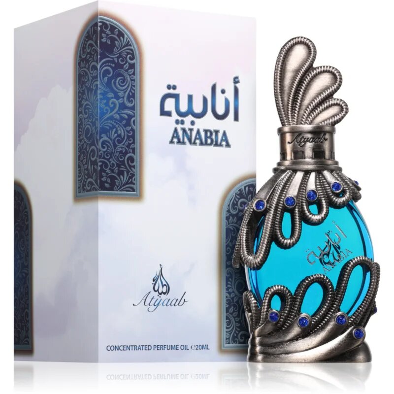 Khadlaj Anabia Blue parfumirano olje uniseks 20 ml