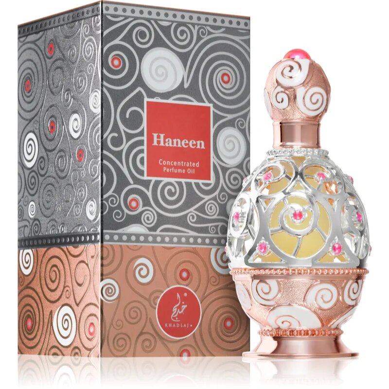 Khadlaj Haneen Rosegold parfumirano olje za ženske 20 ml