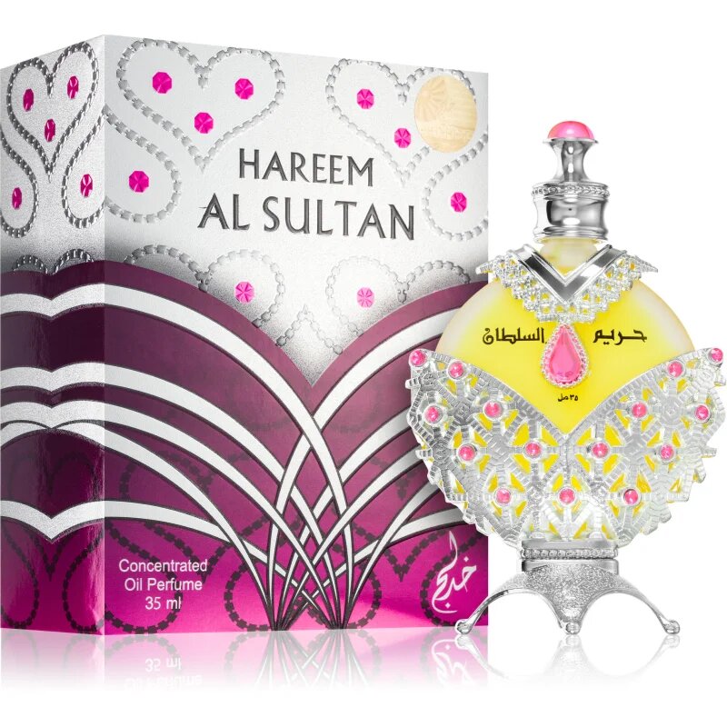 Khadlaj Hareem Al Sultan Silver parfumirano olje uniseks 35 ml