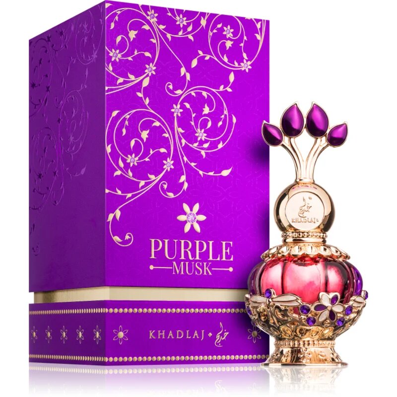 Khadlaj Purple Musk parfumirano olje za ženske 20 ml