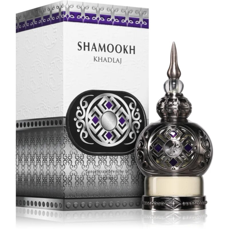 Khadlaj Shamookh Silver parfumirano olje uniseks 20 ml