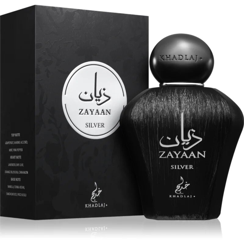 Khadlaj Zayaan Silver parfumska voda za moške 100 ml