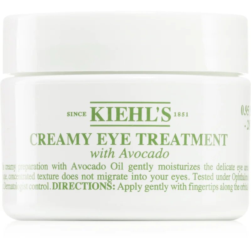 Kiehl's Avocado Creamy Eye Treatment intenzivna vlažilna nega predela okoli oči z avokadom 14 ml