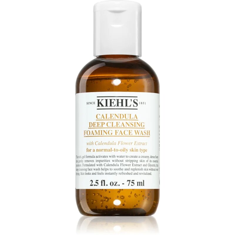 Kiehl's Calendula Deep Cleansing Foaming Face Wash gel za obraz za globinsko čiščenje 75 ml