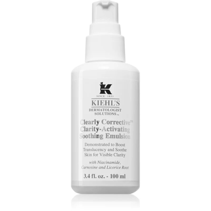 Kiehl's Clearly Corrective™ Clarity-Activating Soothing Emulsion Pomirjajoča emulzija 100 ml