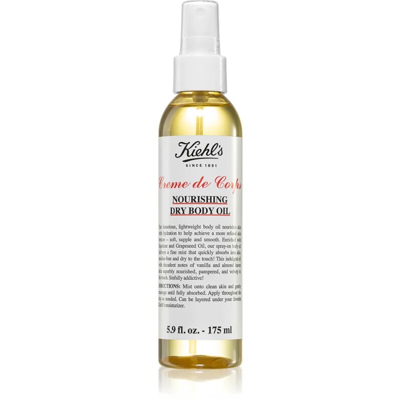 Kiehl's Creme de Corps Nourishing Dry Body Oil hranilno suho olje za telo 175 ml