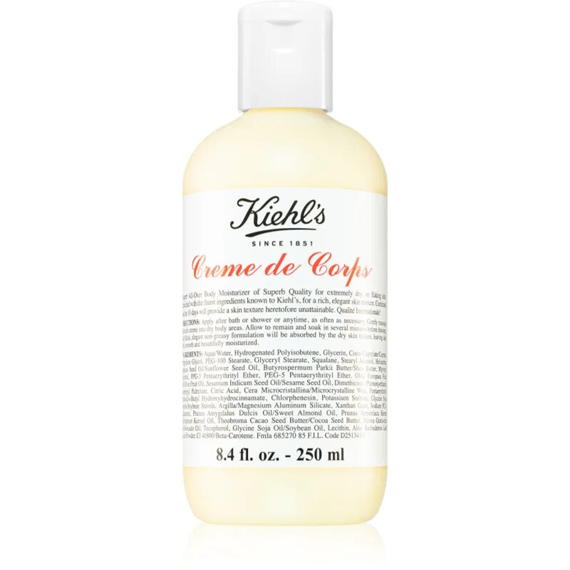 Kiehl's Creme de Corps vlažilna nega za telo 250 ml