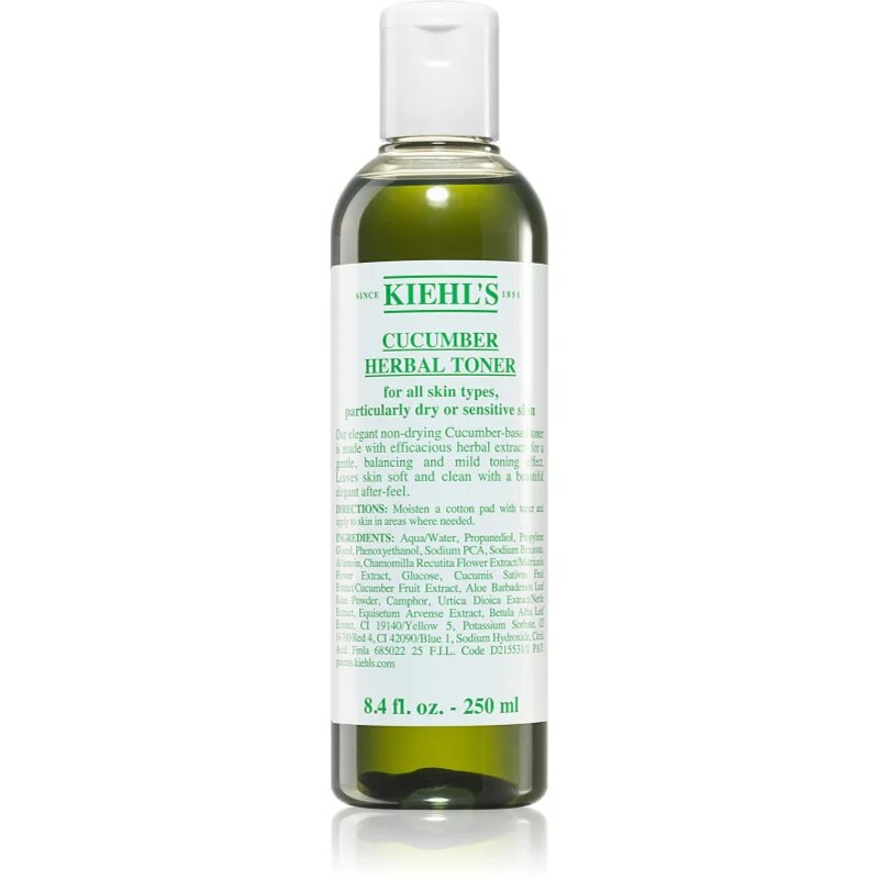 Kiehl's Cucumber Herbal Toner tonik za obraz za suho in občutljivo kožo 250 ml