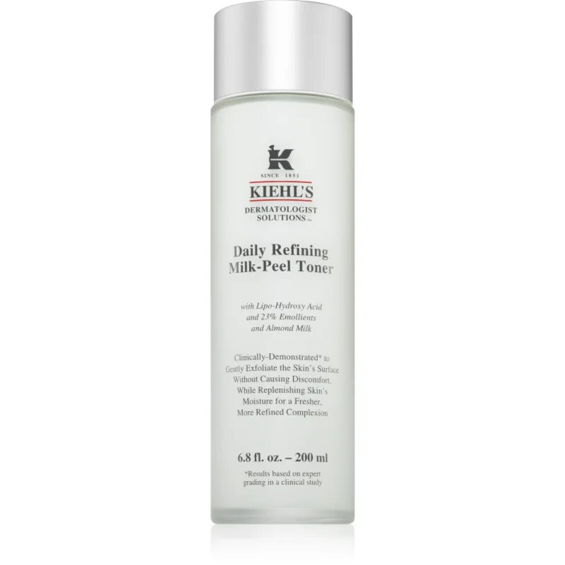 Kiehl's Daily Refining Milk-Peel Toner nežni eksfoliacijski tonik za vse tipe kože vključno z občutljivo kožo 200 ml