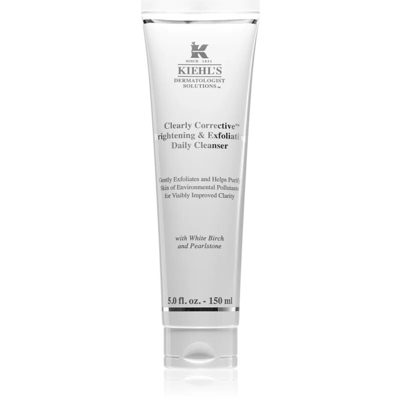 Kiehl's Dermatologist Solutions Clearly Corrective Brightening & Exfoliating Daily Cleanser posvetlitveni čistilni gel za vse tipe kože vključno z ob