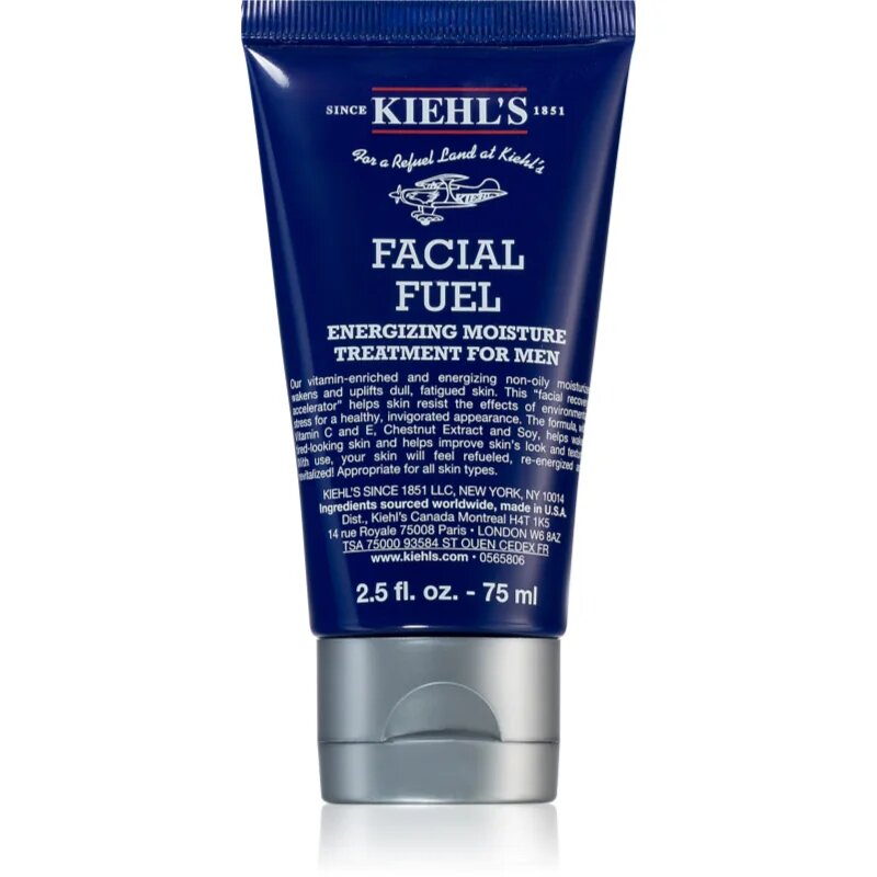 Kiehl's Facial Fuel Energizing Moisture Treatment dnevna vlažilna krema z vitaminom C za moške 75 ml