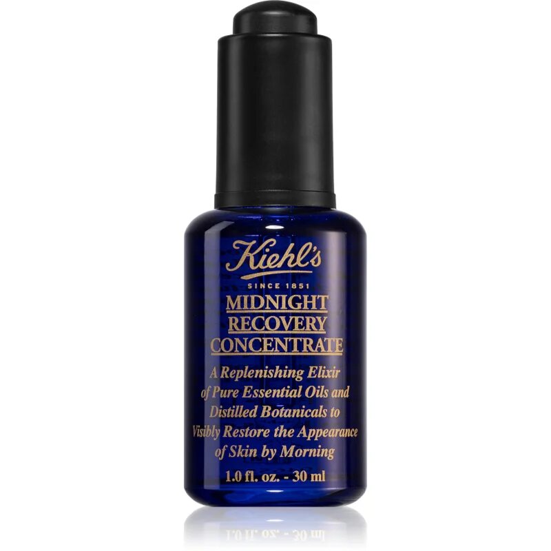 Kiehl's Midnight Recovery Concentrate nočni regeneracijski serum za vse tipe kože vključno z občutljivo kožo 30 ml