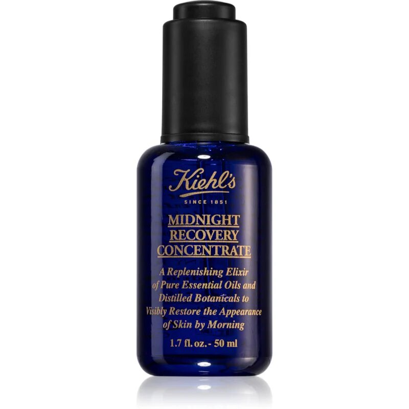 Kiehl's Midnight Recovery Concentrate nočni regeneracijski serum za vse tipe kože vključno z občutljivo kožo 50 ml