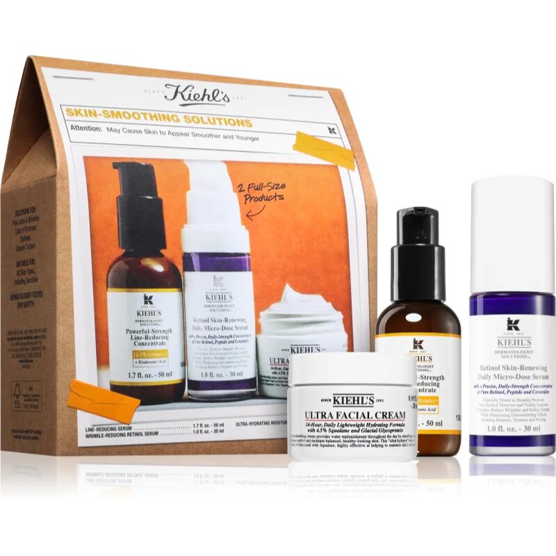 Kiehl's Skin Smoothing Solution darilni set za ženske