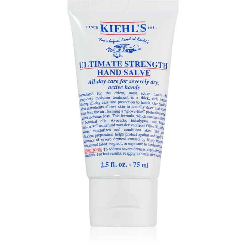 Kiehl's Ultimate Strength Hand Salve vlažilna krema za roke za vse tipe kože vključno z občutljivo kožo 75 ml