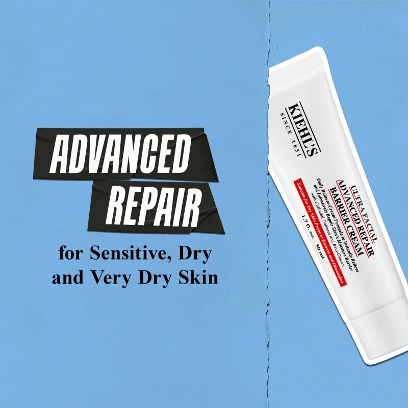 Kiehl's Ultra Facial Advanced Repair Barrier Cream intenzivna vlažilna krema za okrepitev kožne bariere 50 ml