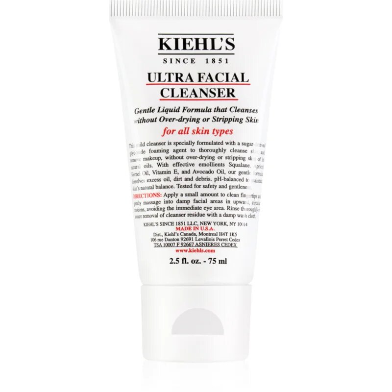 Kiehl's Ultra Facial Cleanser nežni čistilni gel za vse tipe kože 75 ml
