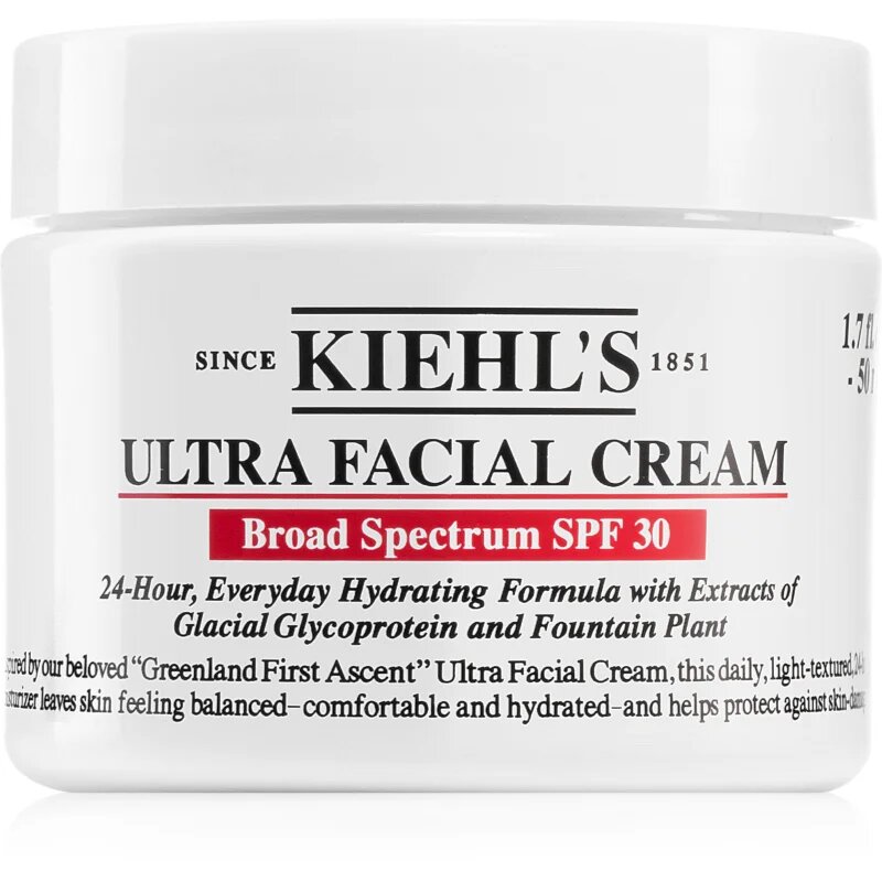 Kiehl's Ultra Facial Cream lahka vlažilna dnevna krema SPF 30 50 ml