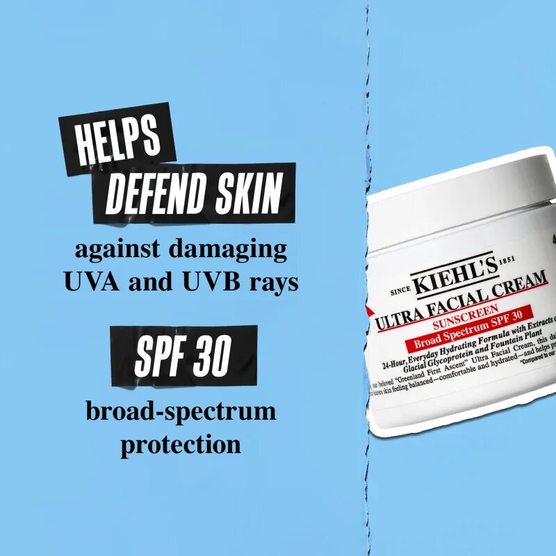 Kiehl's Ultra Facial Cream lahka vlažilna dnevna krema SPF 30 50 ml