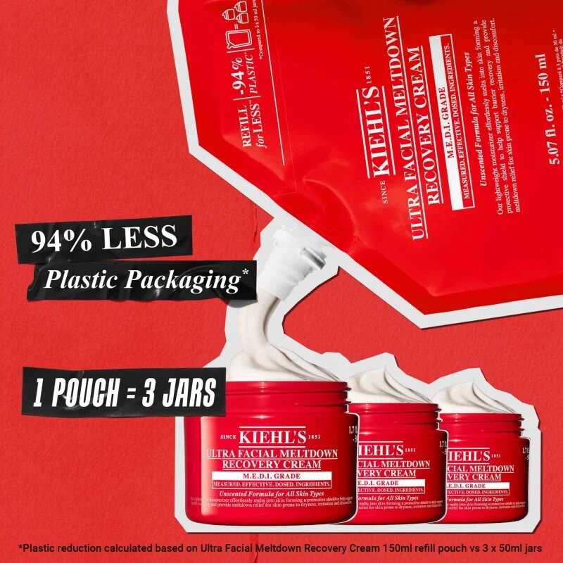 Kiehl's Ultra Facial Meltdown Recovery Cream lahka regeneracijska krema 150 ml