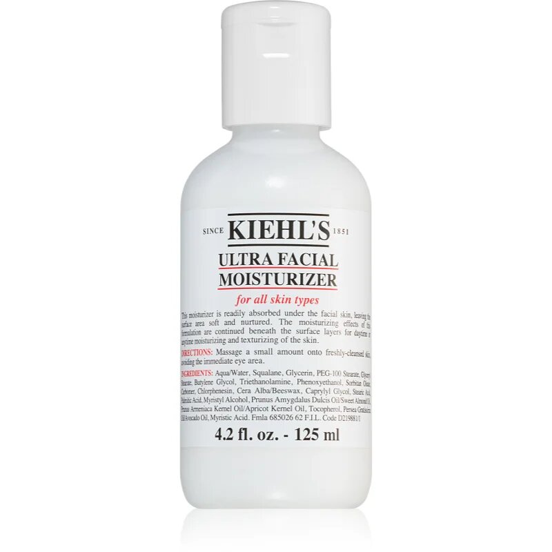 Kiehl's Ultra Facial Moisturizer vlažilna nega za vse tipe kože 125 ml