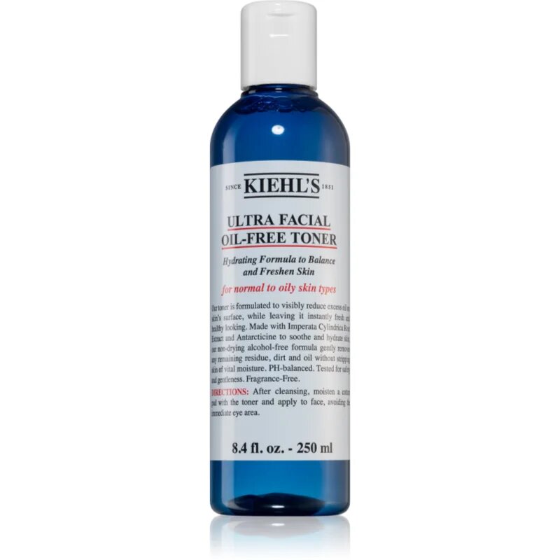 Kiehl's Ultra Facial Oil-Free Toner tonik za obraz za normalno do mastno kožo 250 ml