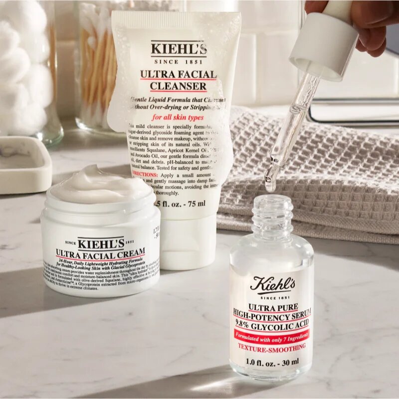 Kiehl's Ultra Pure High-Potency Serum 9.8% Glycolic Acid koncentrirani serum za obraz 30 ml