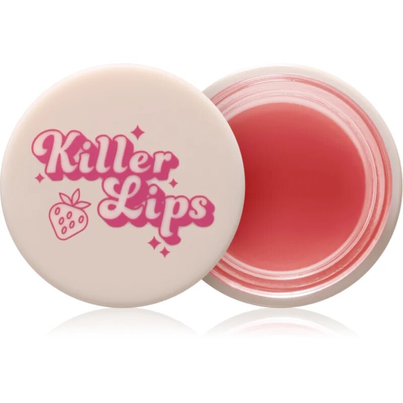 Killer Lips Silk Kiss Lip Mask Strawberry vlažilna maska za ustnice 12 g