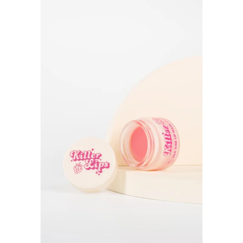 Killer Lips Silk Kiss Lip Mask Strawberry vlažilna maska za ustnice 12 g