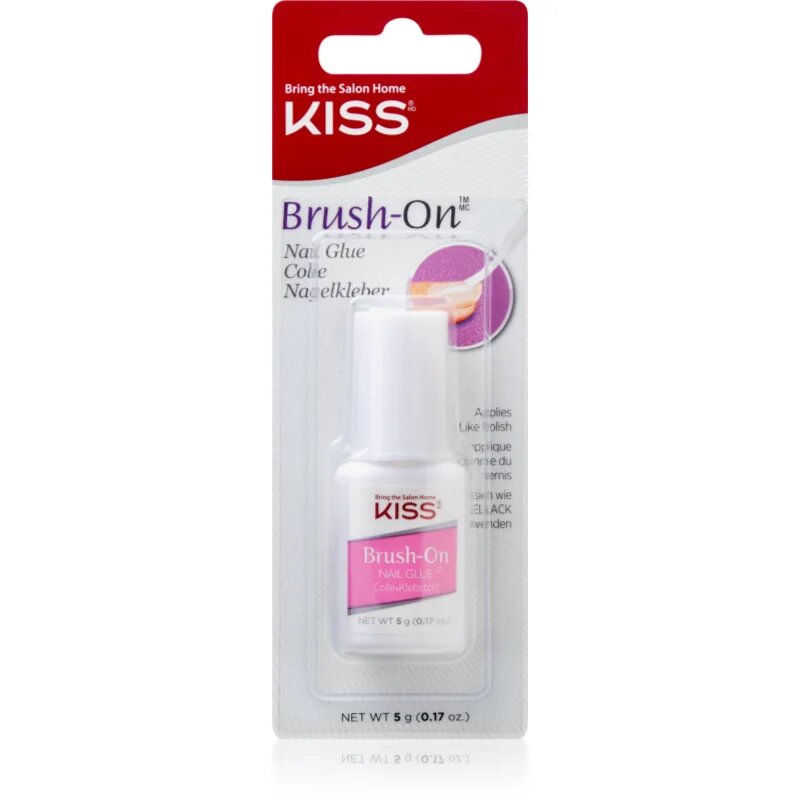 KISS Brush-On lepilo za nohte 5 g