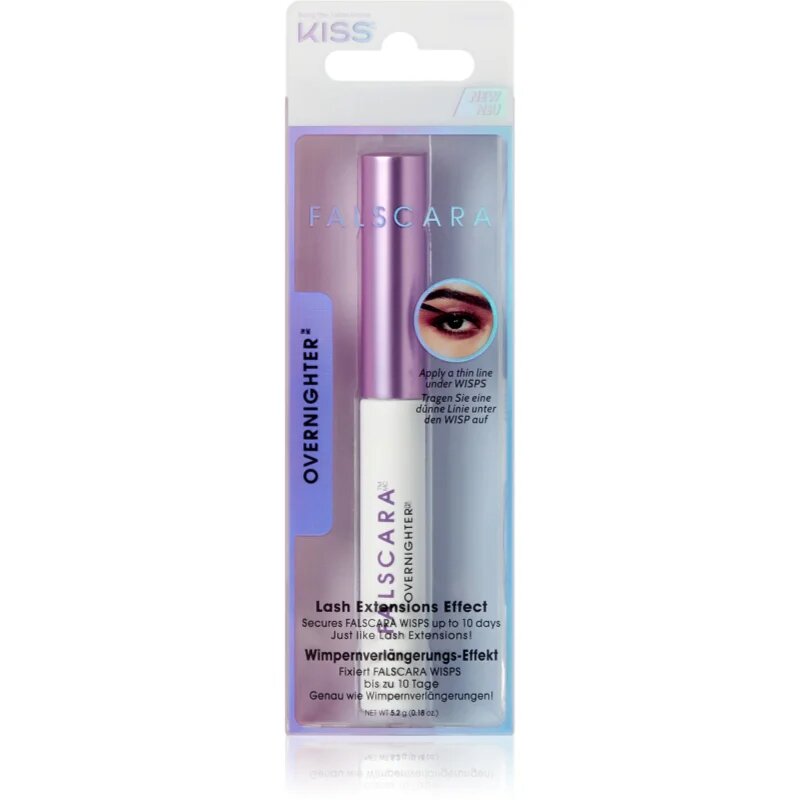 KISS Falscara Overnighter lepilo za umetne trepalnice 4.4 g