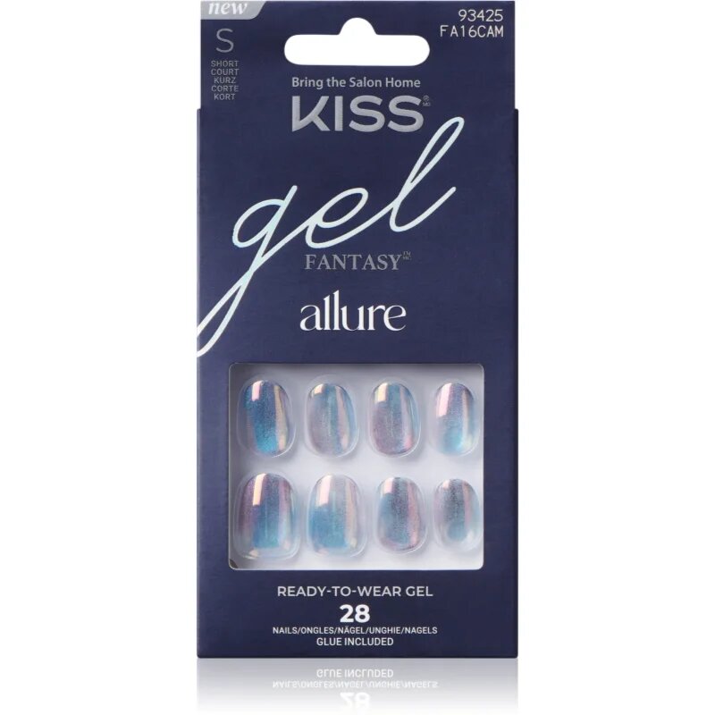 KISS Gel Fantasy Allure umetni nohti 28 kos
