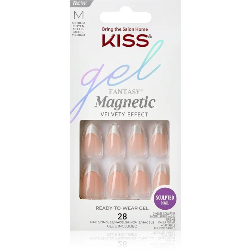 KISS Gel Fantasy High Volume Gel umetni nohti North Coast 28 kos