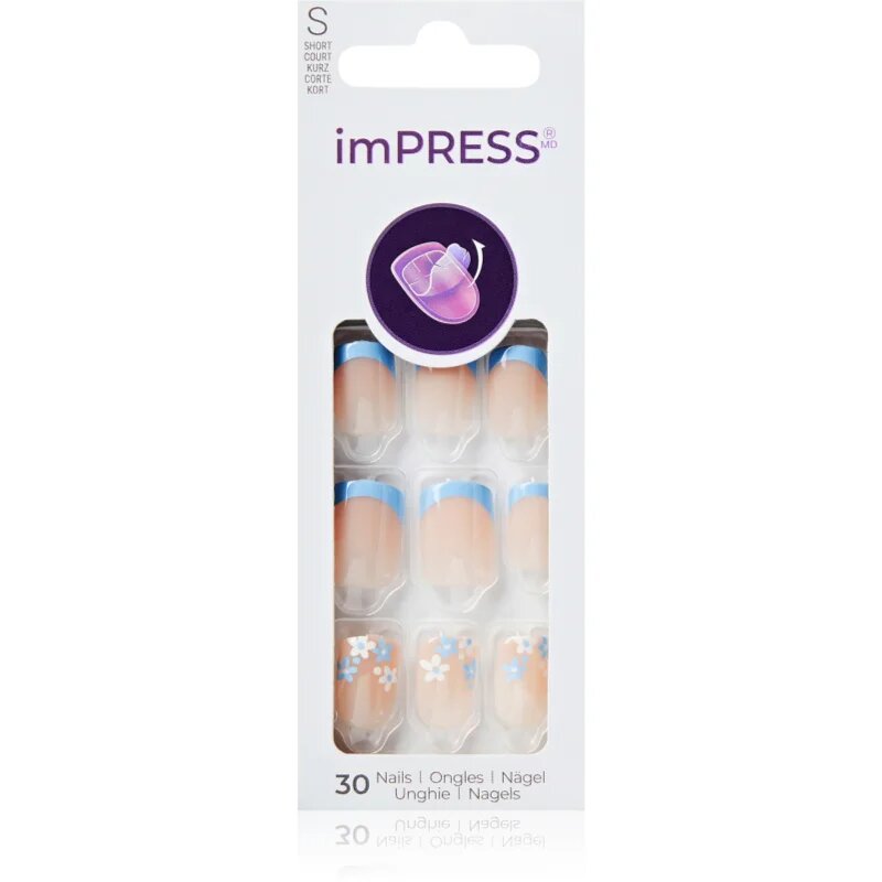 KISS imPRESS The No Glue Mani umetni nohti samolepilni 30 kos