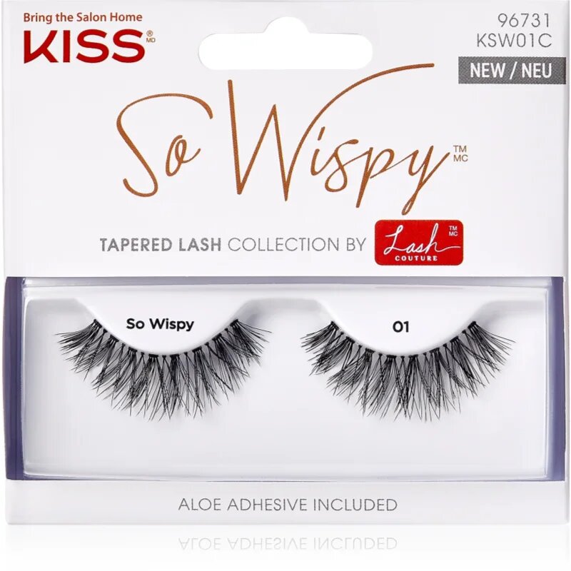 KISS Lash Couture So Wispy umetne trepalnice 01 1 par